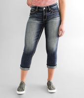 BKE Gabby Cuffed Stretch Capri Jean