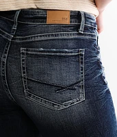Gabby Cuffed Stretch Capri Jean