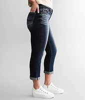 Gabby Cuffed Stretch Capri Jean