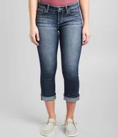 BKE Victoria Cuffed Stretch Capri Jean