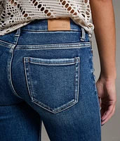 Payton Cropped Straight Stretch Cuffed Jean
