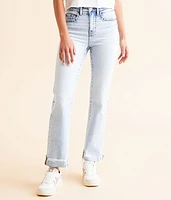 BKE Billie Cropped Straight Stretch Cuffed Jean