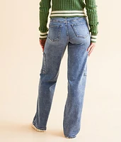 Billie Cargo Wide Leg Stretch Jean