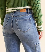 Billie Cargo Wide Leg Stretch Jean