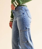 Billie Cargo Wide Leg Stretch Jean