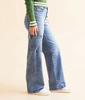 Billie Cargo Wide Leg Stretch Jean