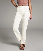 Billie Cropped Straight Stretch Jean