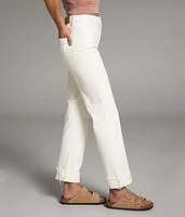 Billie Cropped Straight Stretch Jean
