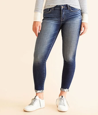 BKE Monroe Ankle Skinny Stretch Cuffed Jean