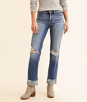 BKE Andi Cropped Straight Stretch Cuffed Jean