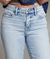 Gabby Cropped Straight Stretch Cuffed Jean