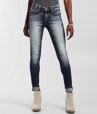 Buckle Black Mid-Rise Fit No. 53 Skinny Jean