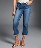 Fit No. 53 Capri Stretch Cuffed Jean