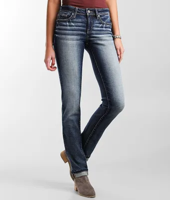 Buckle Black Fit No.53 Straight Stretch Jean