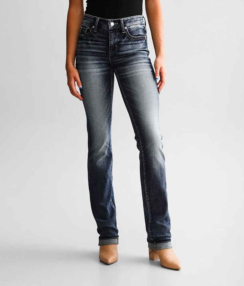 Buckle Black Fit No. Straight Stretch Jean