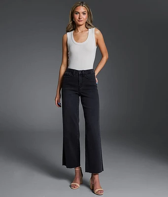 Fit No. 35 Cropped Wide Leg Stretch Jean