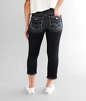 Virgo Cuffed Stretch Capri Jean