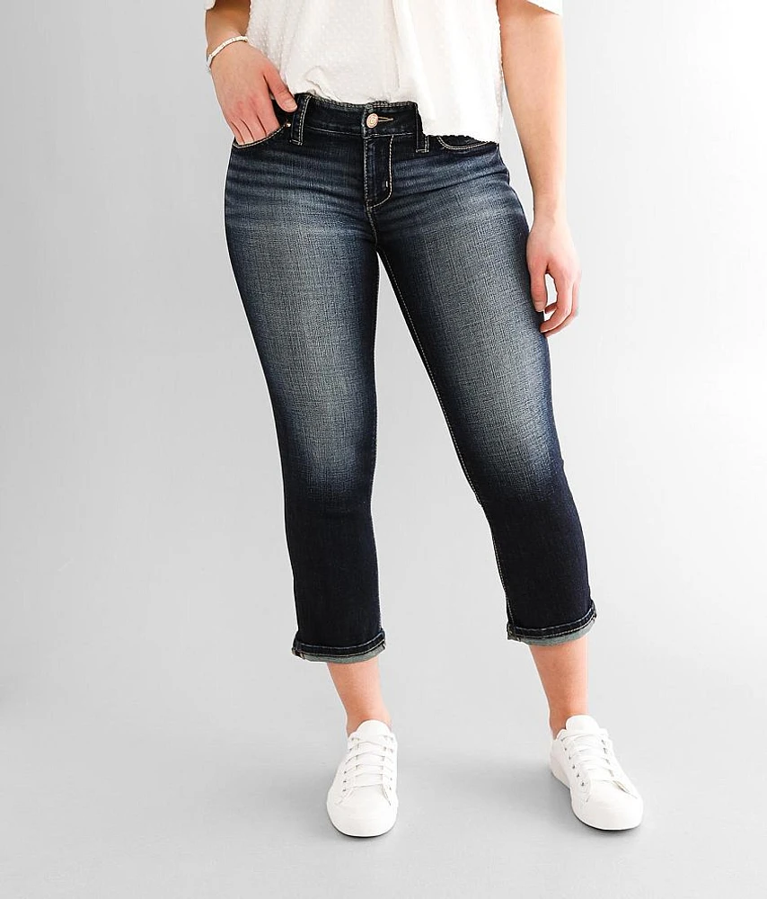 Virgo Cuffed Stretch Capri Jean