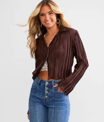 Willow & Root Pleated Shirt
