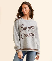 See You Cowboy Sweater