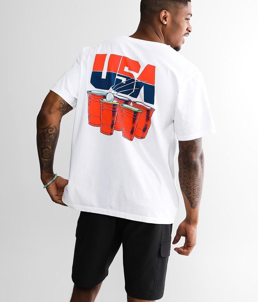 Old Row USA Drinking Team T-Shirt