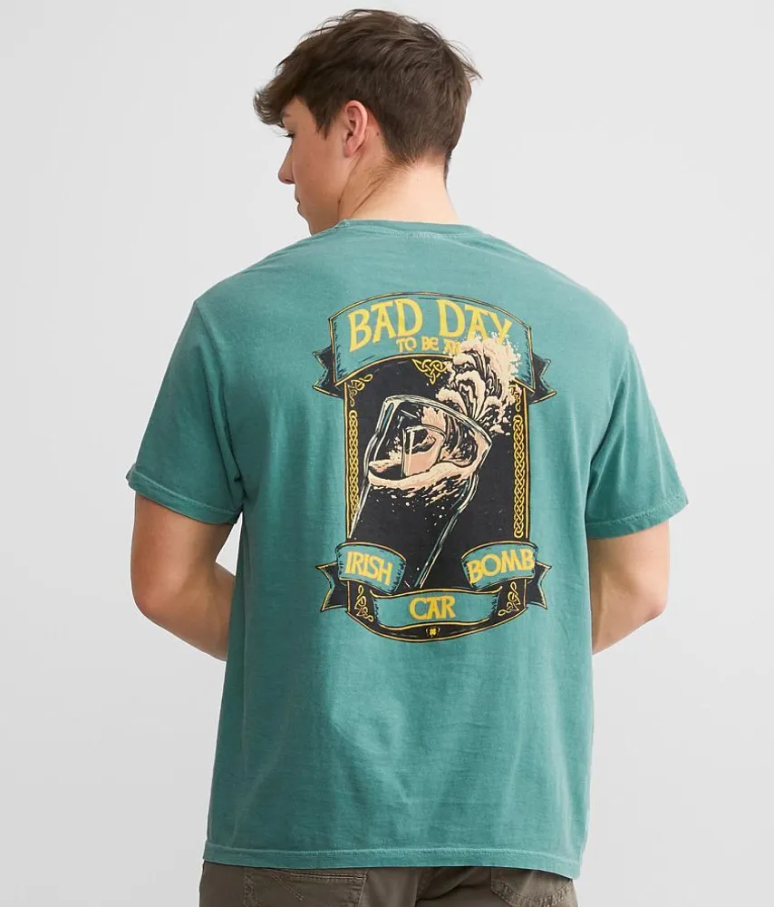 Old Row Bad Day To Be An Irish Car Bomb T-Shirt