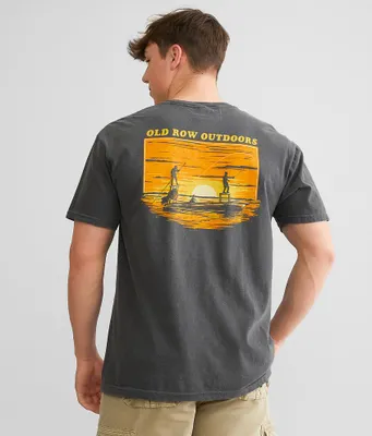 Old Row Sunset Skiff T-Shirt