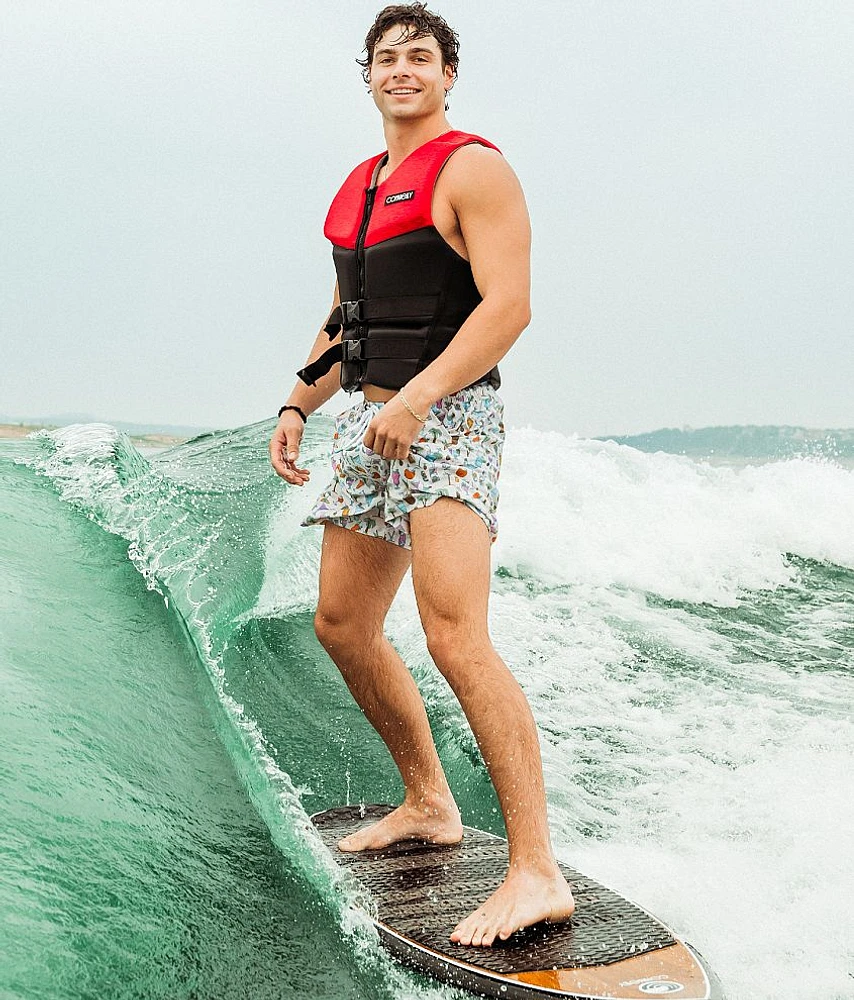 Mixed Drinks Stretch Swim Trunks