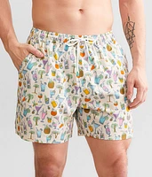 Mixed Drinks Stretch Swim Trunks