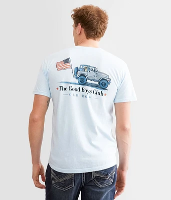 Old Row Good Boys USA Jeep T-Shirt