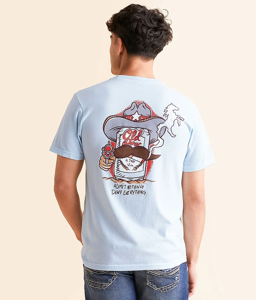 Old Row The Beer Can Cowboy T-Shirt