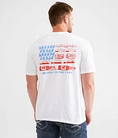 Old Row Buzzin' The USA T-Shirt