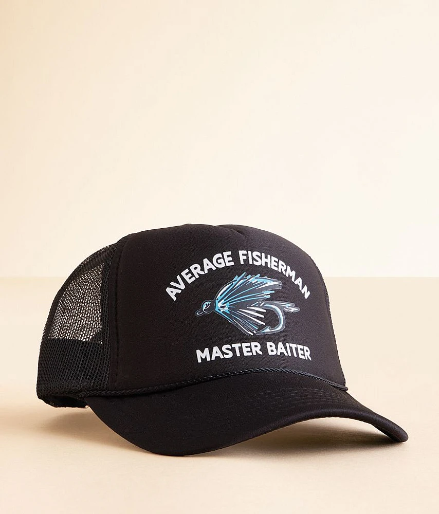 Old Row Average Fisherman Trucker Hat