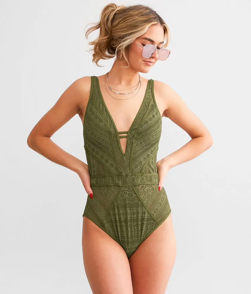 Becca Color Play Plunging Swimsuit