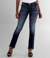 BKE Stella Straight Stretch Cuffed Jean