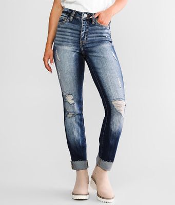 BKE Parker Ankle Straight Stretch Cuffed Jean