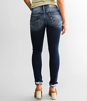 Stella Mid-Rise Ankle Skinny Cuffed Jean
