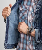 Bradley Hooded Denim Jacket