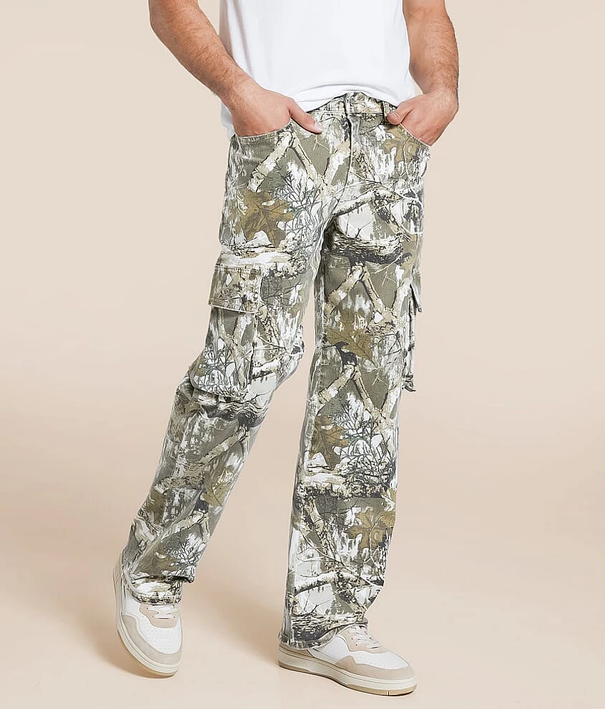 Camo Baggy Cargo Stretch Jean