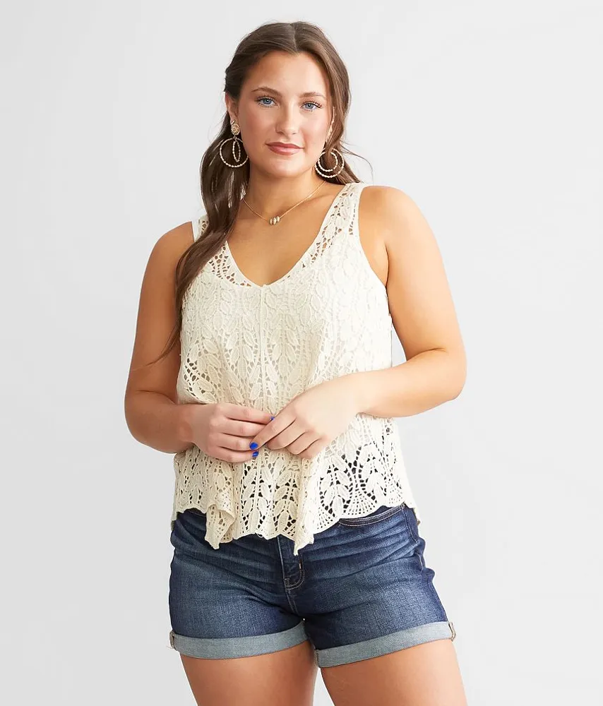 Daytrip Crochet Tank Top