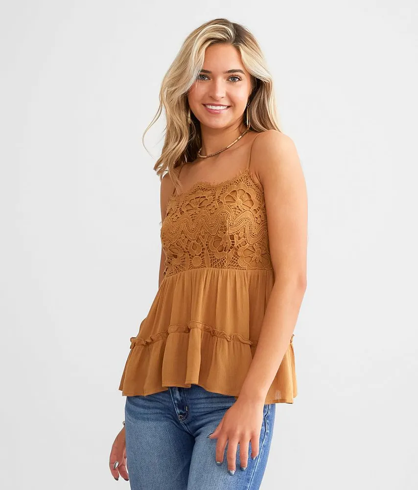 Crochet Lace Tank Top