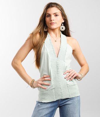 Willow & Root Smocked Tank Top