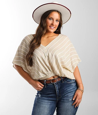 Striped Dolman Top