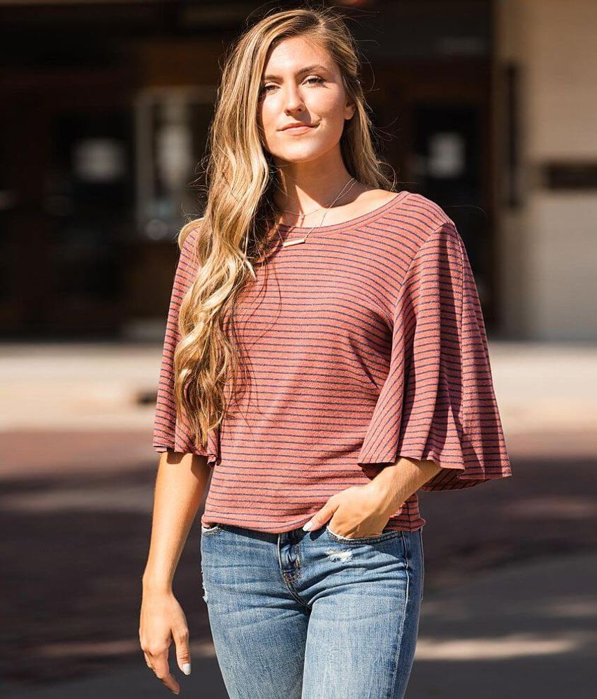 Willow & Root Striped Top