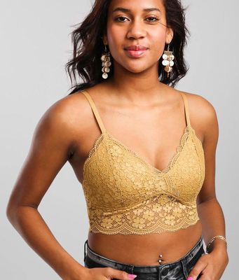 BKEssentials Floral Lace Lined Bralette