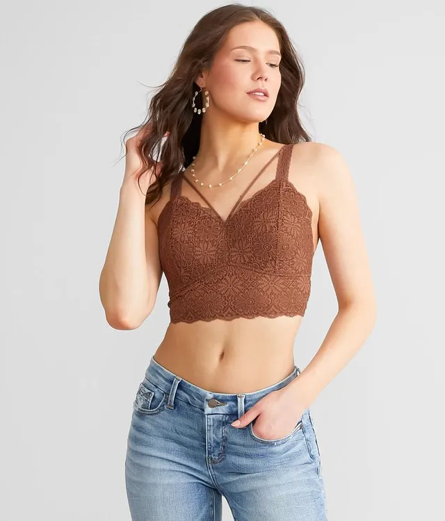 BKEssentials Full Coverage Lined Lace Bralette