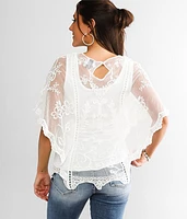 Flutter Lace Top
