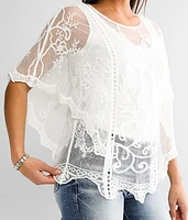 Flutter Lace Top