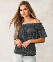 Willow & Root Off The Shoulder Top