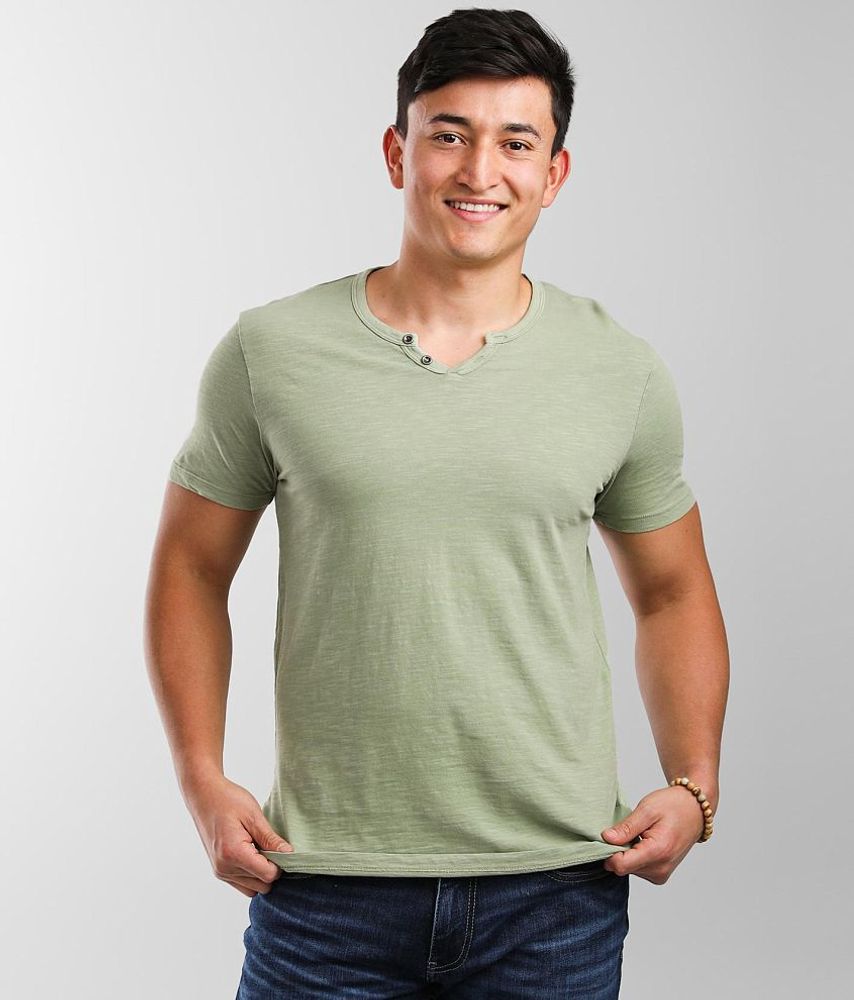 Jack & Jones Split Neck T-Shirt